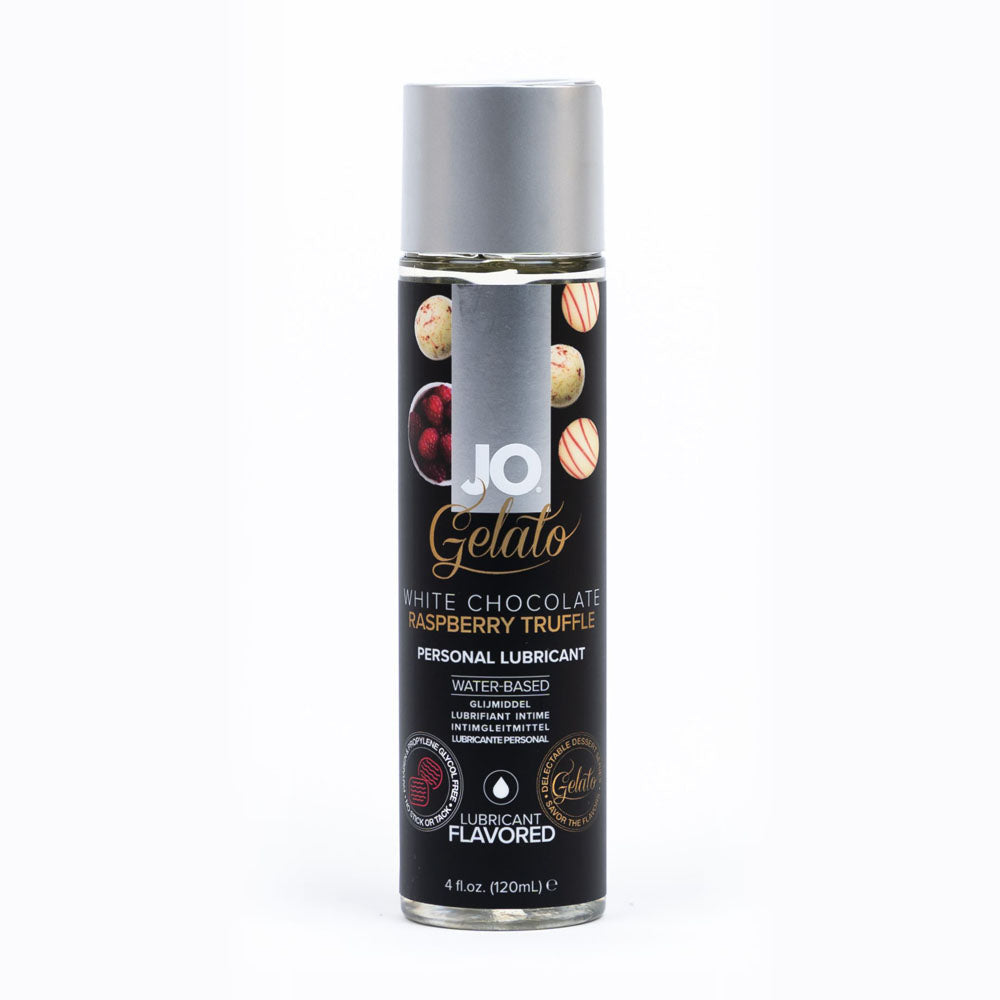 JO Gelato White Chocolate Raspberry Lube - 120 mL Oi Store JO Gelato White Chocolate Raspberry Lube - 120 mL Oi Store