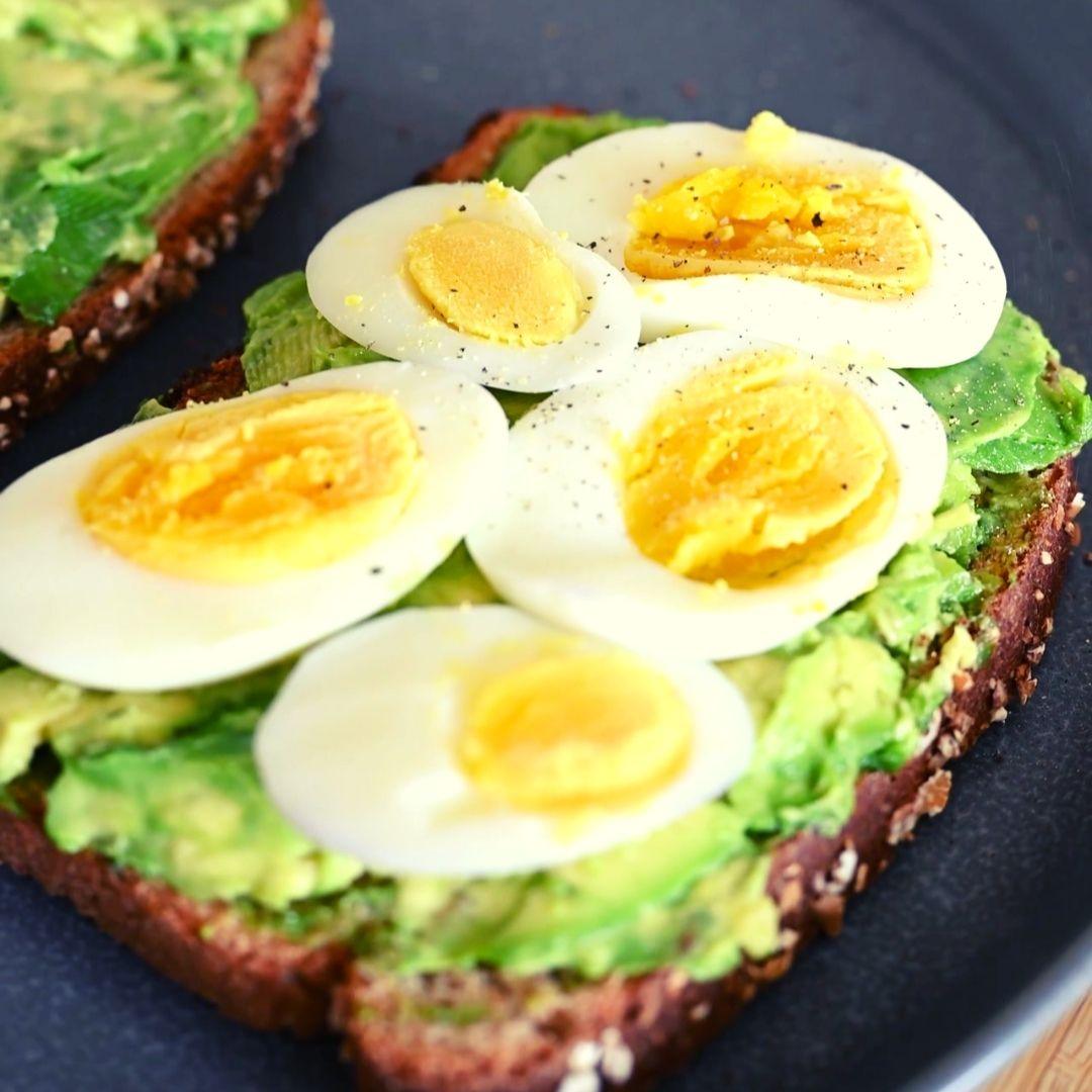 Avocado Toast with Boiled Egg Recipe | Oi Store Australia