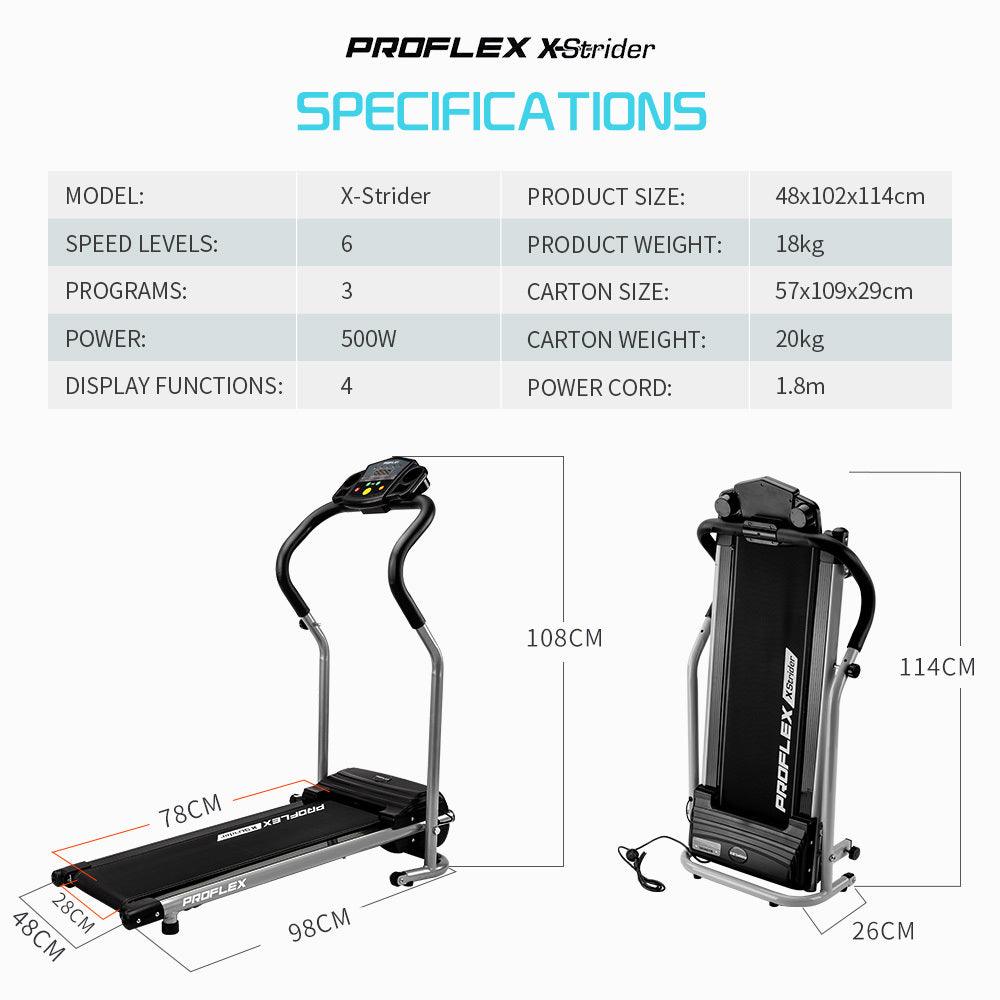 Proflex treadmill online manual